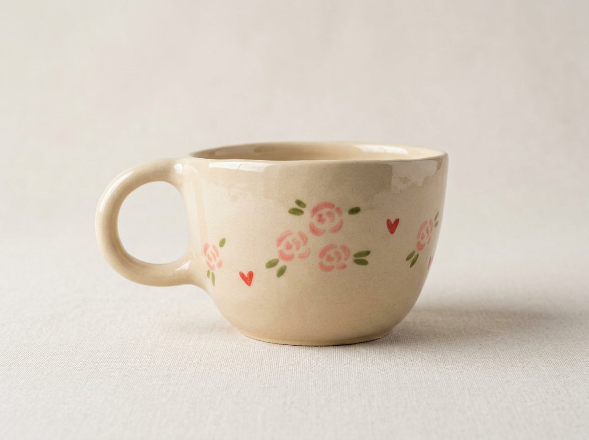 Kubek ceramiczny z jamnikiem
