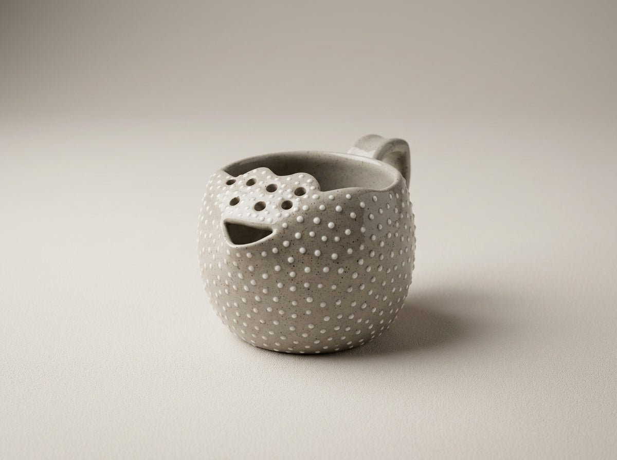 Ceramiczny pojemnik do mycia jagód – ręcznie robiony Ceramika