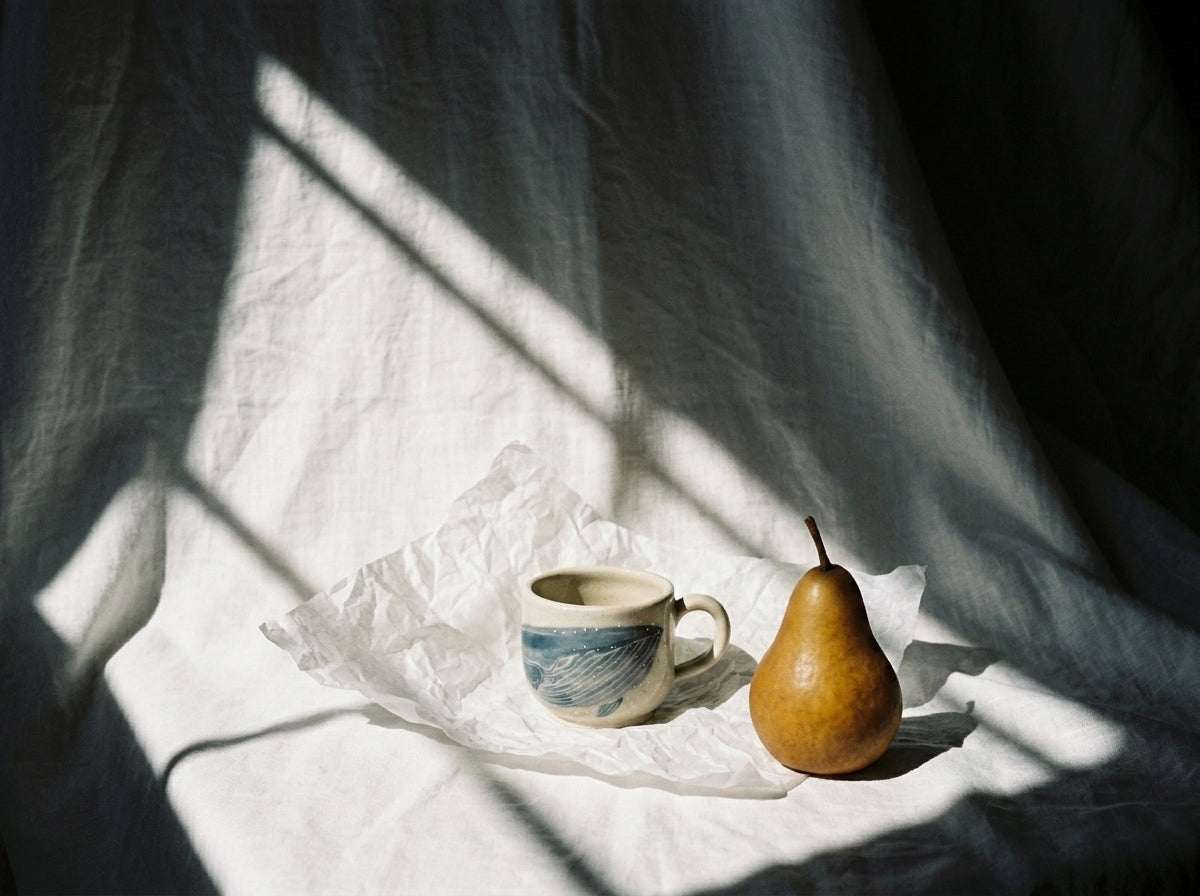 Kubek ceramiczny Wieloryby – ręcznie robiony Ceramika