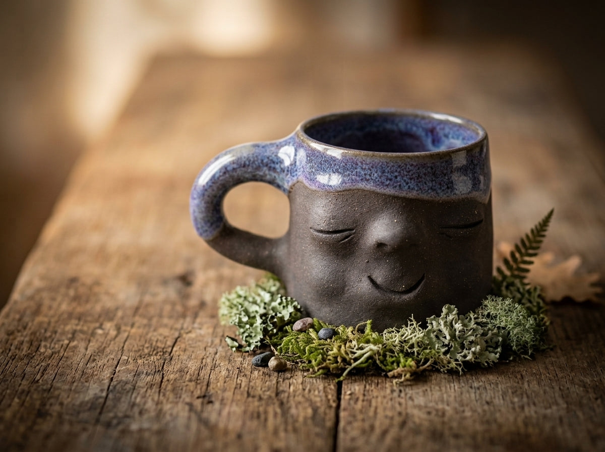 Kubek ceramiczny Śpiąca Twarz – espresso