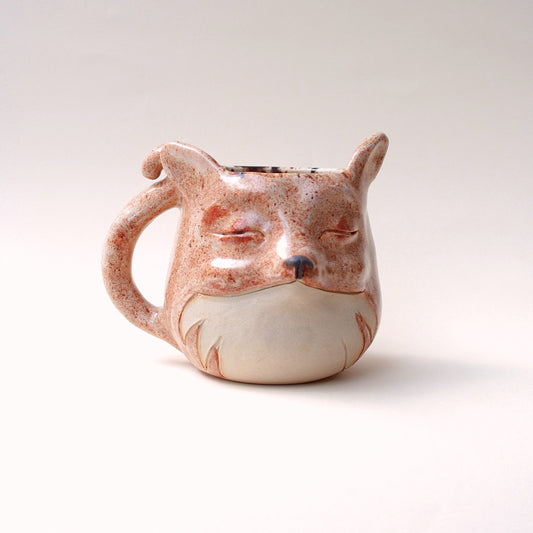 Kubek ceramiczny Lisek – ręcznie robiony Ceramika