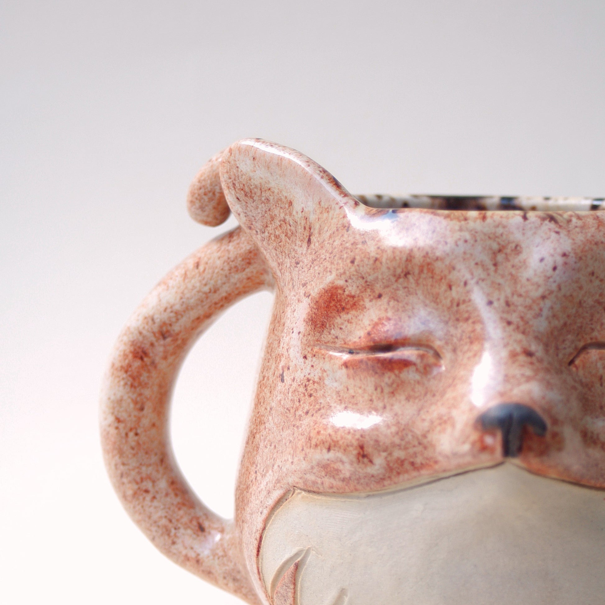 Kubek ceramiczny Lisek – ręcznie robiony Ceramika