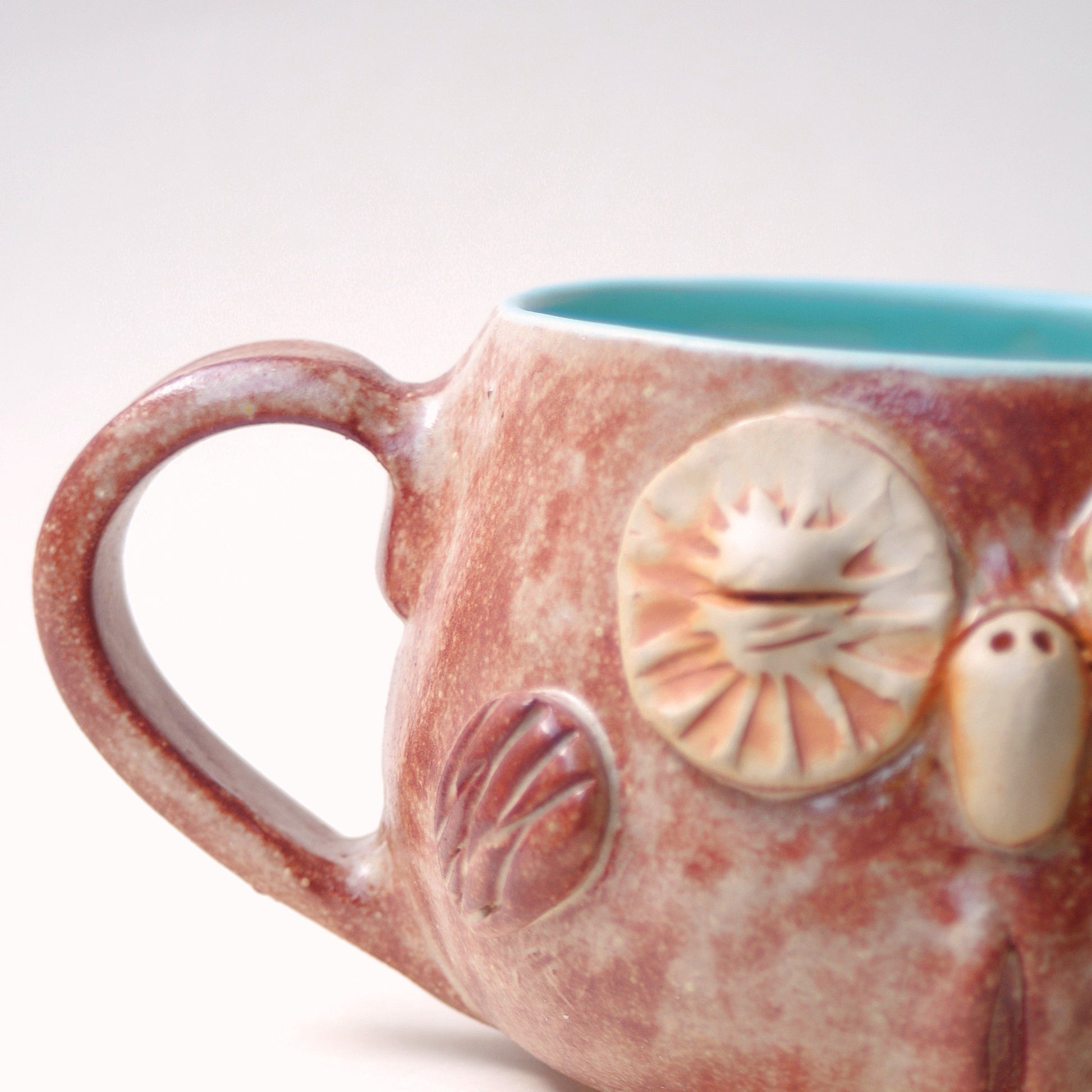 Kubek ceramiczny Sowa – ręcznie robiony Ceramika