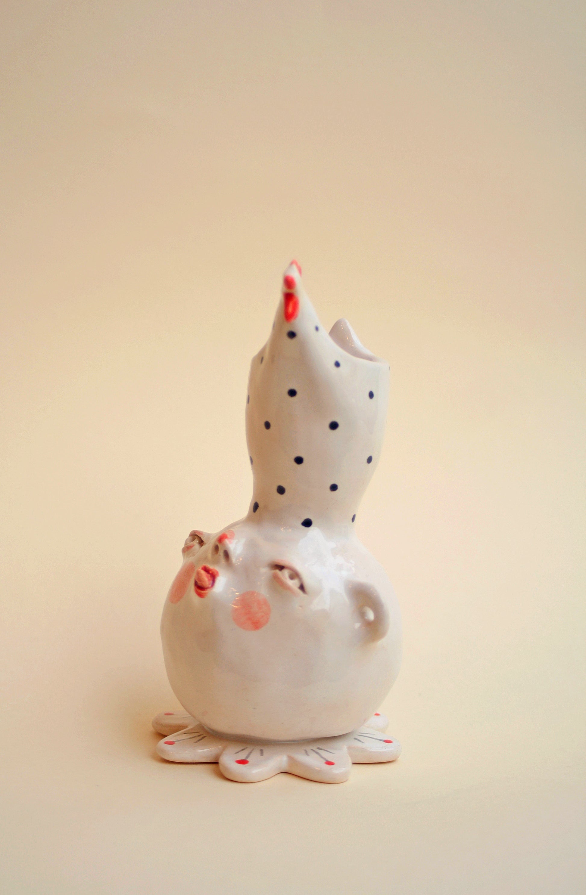 Świecznik ceramiczny Kurka Ceramika