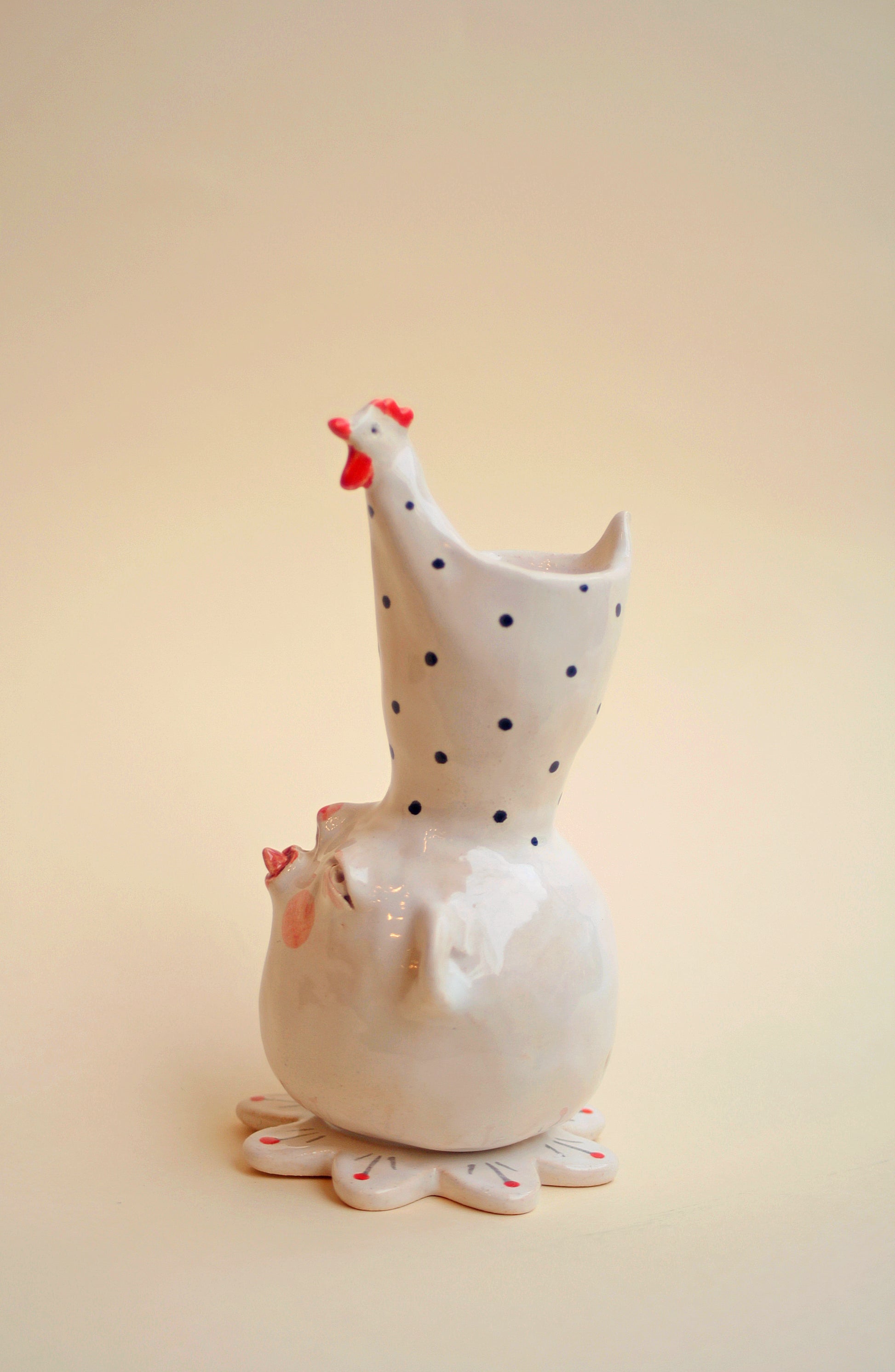 Świecznik ceramiczny Kurka Ceramika