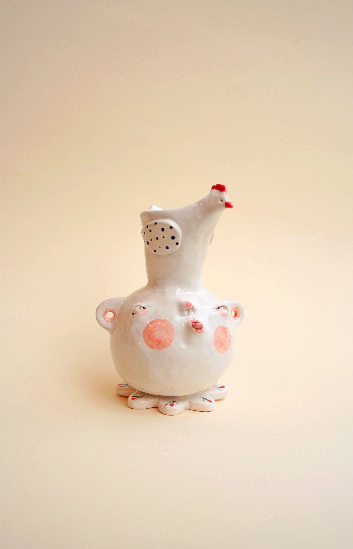 Świecznik ceramiczny Kurka Ceramika