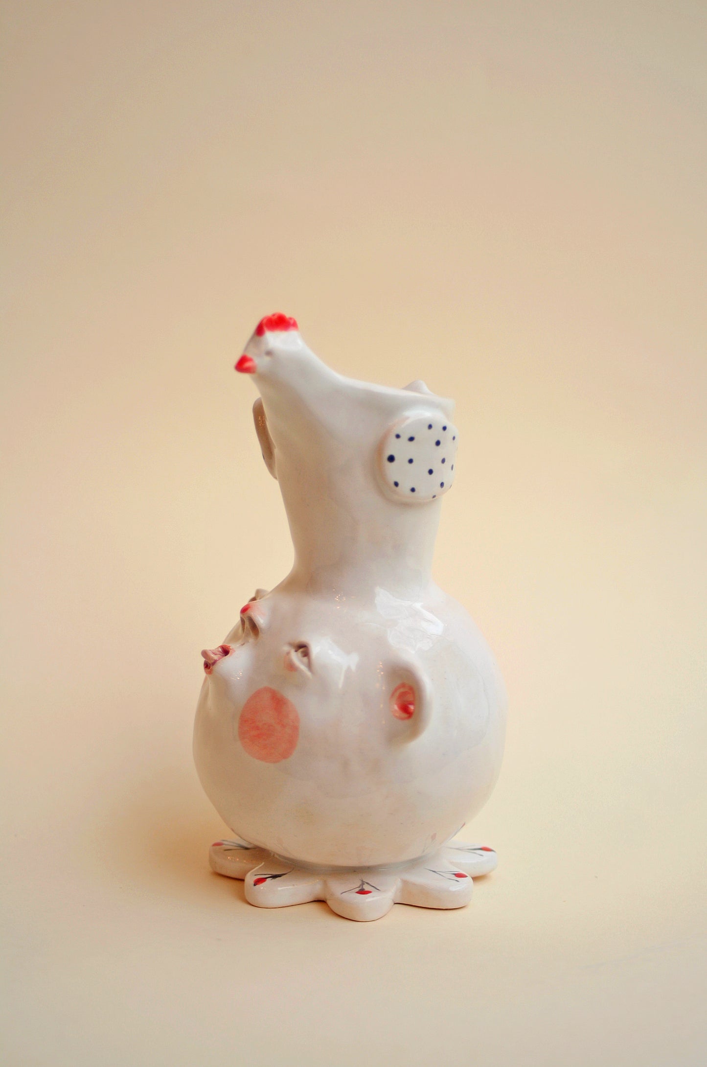 Świecznik ceramiczny Kurka Ceramika