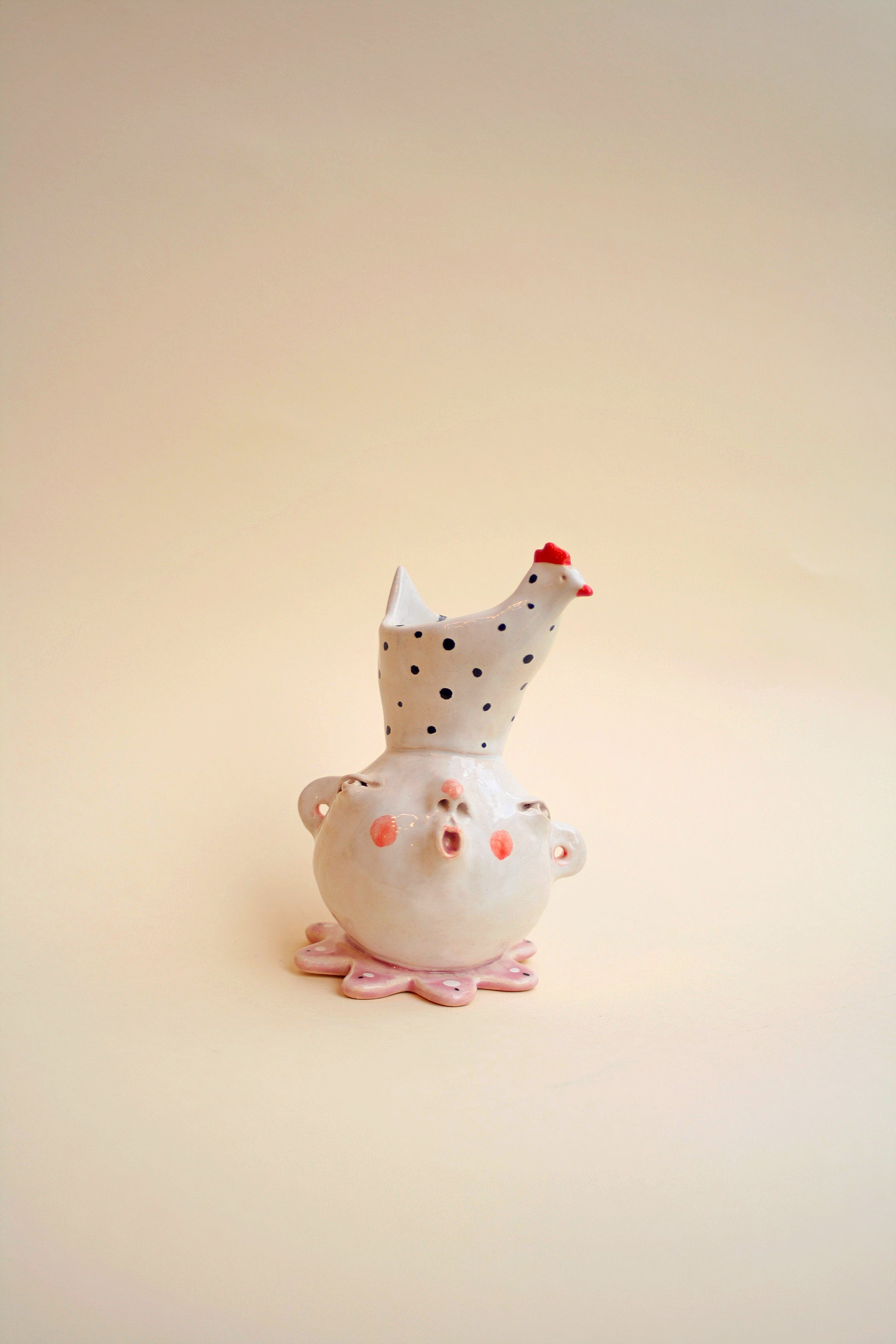 Świecznik ceramiczny Kurka Ceramika