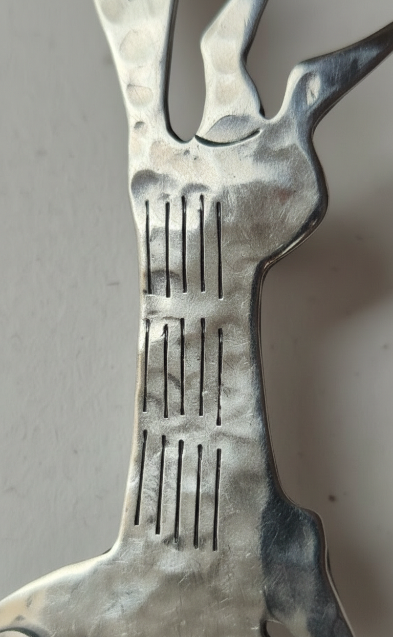 Broszka Lisiczka z melchioru