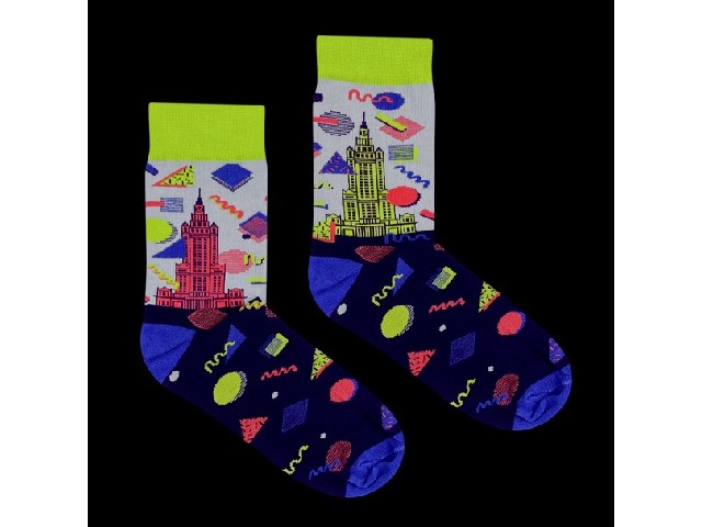 Skarpetki Pałac Kultury Totally 90's 42-46