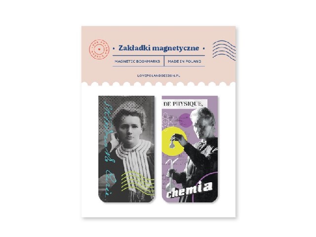 Zakładki Magnetyczne Skłodowska