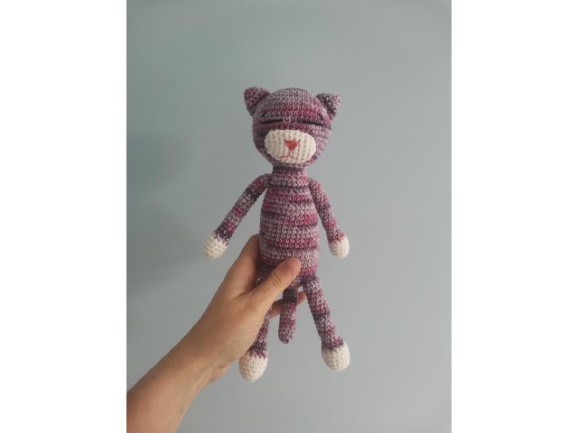 Zabawka Kot fioletowy