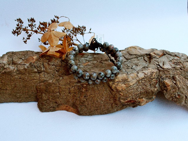 Bransoletka regulowana z yooperlitem